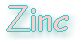 zinc nutritional information